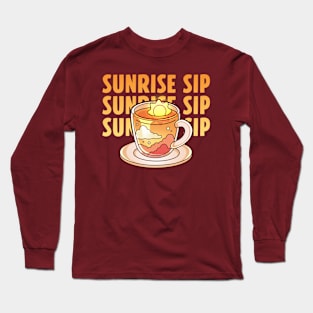 Sunrise Sip Long Sleeve T-Shirt